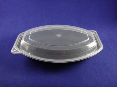 I-924 PP Oblong Microwavable Container